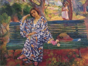 Young Woman Seated